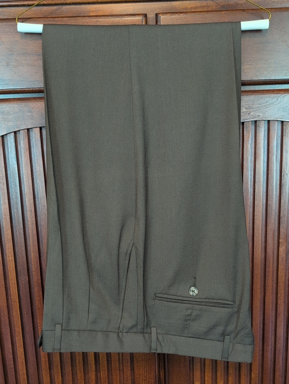 Geoffrey Beene Menswear Taupe Dress Pants